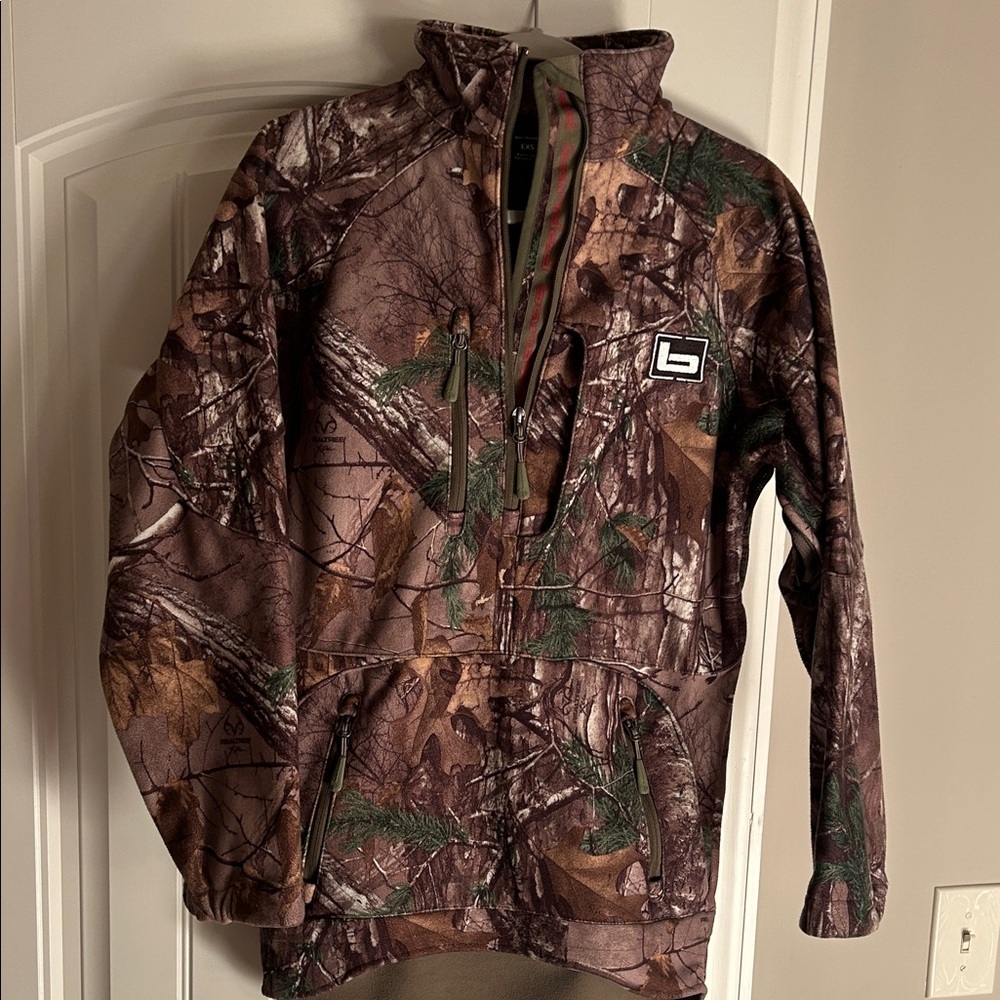 Banded Men's Camo Performance Pullover Jacket - image 1